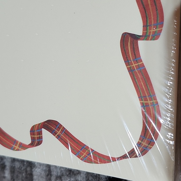 VINTAGE LETTERHEAD PLAID BOW 100 SHEETS EASY PRINT PAPER PRICE FIRM - Picture 4 of 10